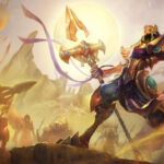 Which LoL champion says ‘Your legacy shall drift away; blown into eternity, like the sands of the desert’?